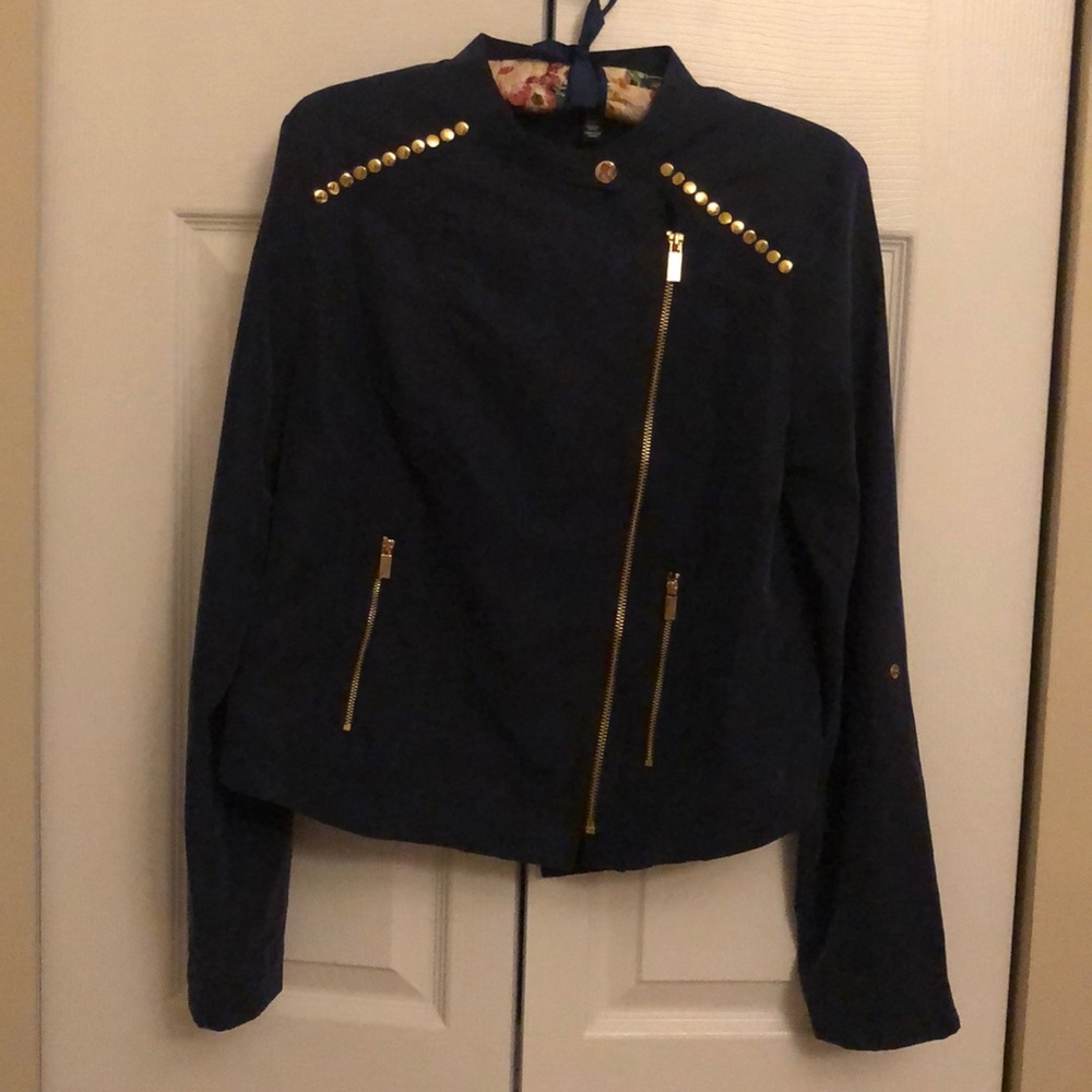 Light jacket navy blue.New!